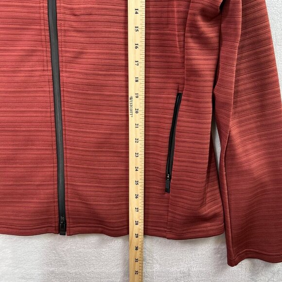 KJUS Golf Jacket Colton Midlayer Men's XL (54) Red Slim Fit $279 Preppy Full Zip - Picture 9 of 16